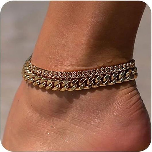 Bracelets for Women, Glitter WaterproofAdjustable Anklet for Women, Anklets, Summer BeachAnklet Jewelry